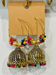 The Manya Earrings - Multi Color Dazzled By B