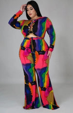 Load image into Gallery viewer, Painted To Perfections Jumpsuit Dazzled By B
