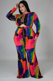 Painted To Perfections Jumpsuit Dazzled By B