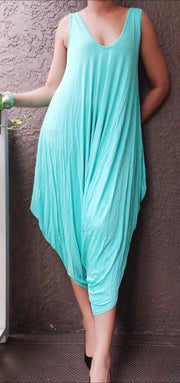 Sleeveless Jersey Harem Jumper/Jumpsuit Dazzled By B