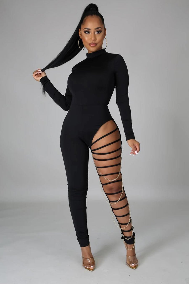 Show Some Skin Jumpsuit Dazzled By B