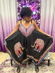 Elephant Harem Jumpsuit - Multiple Colors Available Dazzled By B