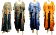 Hand Painted Kaftan Dress - Multiple Colors Available Dazzled By B