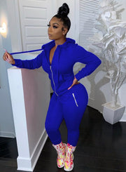 Tracksuit with Hoodie Set - Multiple Colors Available Dazzled By B