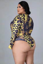 Load image into Gallery viewer, Wild About Me Bodysuit Pant Set Dazzled By B
