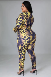 Wild About Me Bodysuit Pant Set Dazzled By B