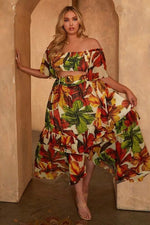 Load image into Gallery viewer, Ready for Fall Dress Dazzled By B
