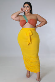 Stick to My Curves Skirt Set Dazzled By B