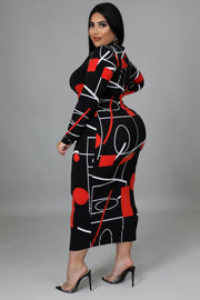 The Red & Black Dress Dazzled By B